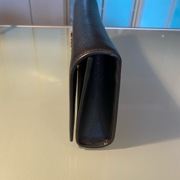 Saint Lauren Classic Mono Clutch 100% NEW - Picture 4 of 6